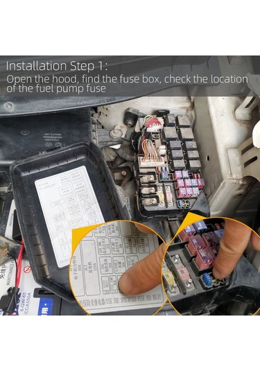 Padalink Araç Güvenlik Sistemleri İçin Kompakt Elektronik Yakıt Kesici M506 Araç Koruma Devresi