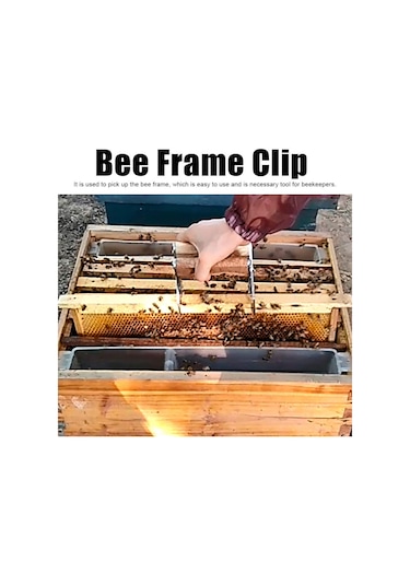 Jl Arı Kovanı Klipsi Paslanmaz Arı Çerçeve Tutucu Arı Kovanı