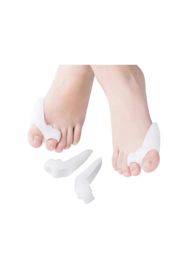 Silikon Makaralı Ayak Baş Parmak Kemik Koruyucu Bunyon