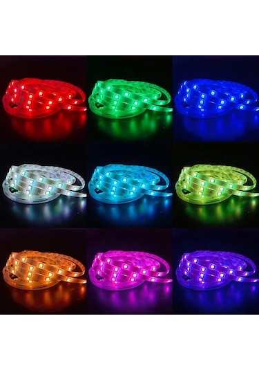 5050 Rgbw 24 Tuşlu Uzaktan Kumanda Led Ws2812 Bluetooth Led Şerit Işık Neon Gece Esports Odalarında Bilgisayar Şerit Led 56669677