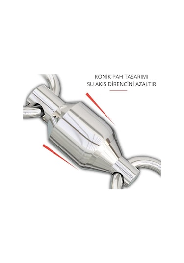 MSO Olta Balıkçılık VIP Kalite Paslanmaz Çelik Bilyalı Fırdöndü