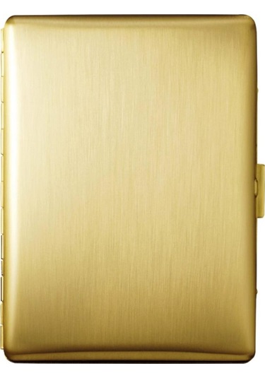 Pearl Japan Cosmos Metal Uzun Sigara Tabakası Satin Gold 9lu