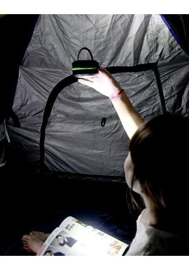 Solar Kamp Led Fener Ve Powerbank 800 Mah - Kırmızı Çok Renkli