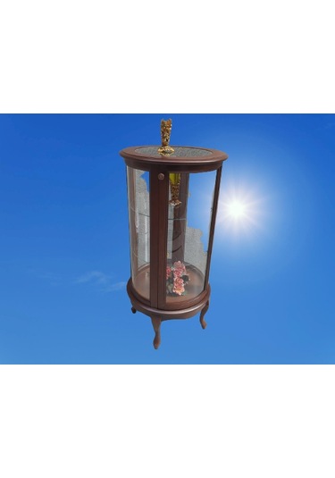 Bengimobilya Gümüşlük Yuvarlak Model 120 Cm Parlak Ceviz Kayın Lükens Aslan Ay (482398501) Bengimobilya Gümüşlük Yuvarlak Model 120 Cm Parlak Ceviz Kayın Lükens Aslan Ay (482398501)