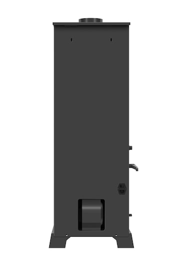 Baba's Stove / Yarı Otomatik Pelet Ve Odun Sobası / Flame 12 Kw / Üç Camlı Ve Fanlı