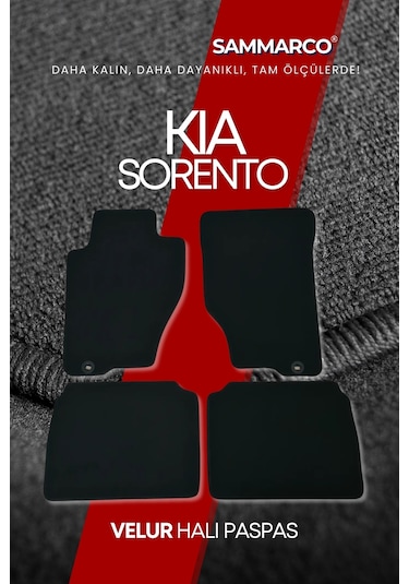Kia Sorento 2004 Halı Paspas Velur Paspas Kumaş Paspas Oto Paspas