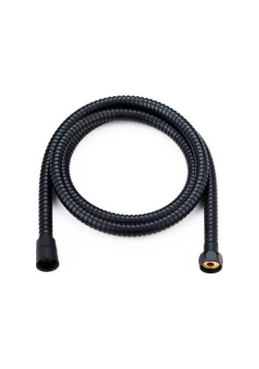Esko Metal Duş Hortumu, Siyah Duş Hortumu 1,75m 391526527 Siyah