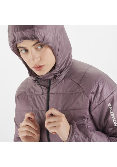 Salomon Outlıne Hd Insul Jkt W Mor Mor