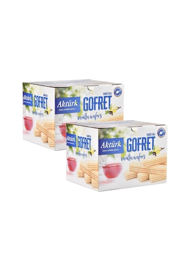 Aktürk Gofret Vanilyalı 2 x 800 G