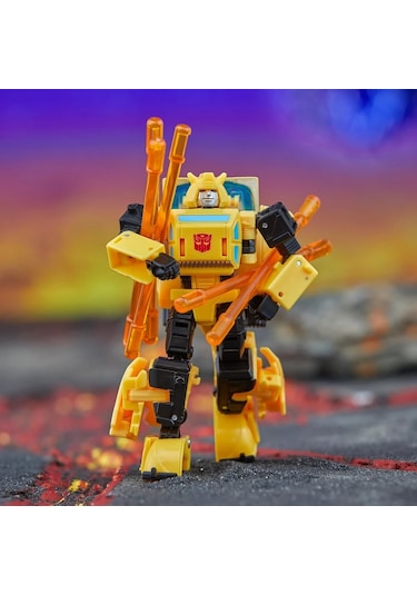 Hasbro Transformers: Legacy Deluxe Class Origin Bumblebee Aksiyon Figürü