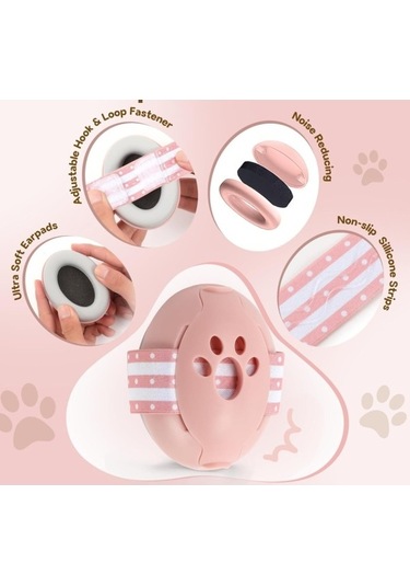 Didadodo Bebek Kulak Koruması, 2'li Set, Yeni Bebek Kulaklığı