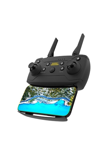 Corby Drones Cx023 Çarpışma Önleyici Sensörlü Kameralı Smart Drone Siyah