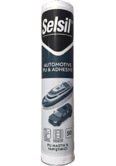 Çelik Silikon Beyaz 280 Ml Selsil