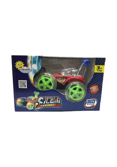 Duman Oyuncak Işıklı Çılgın Akrobat Şarzlı Uzaktan Kumandalı Araba M10