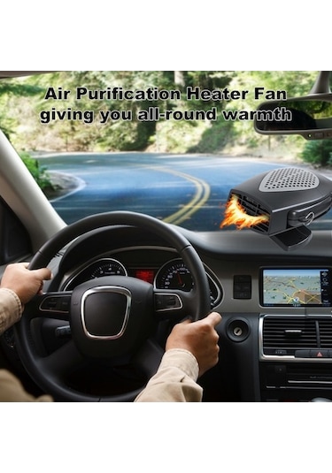 Trendooze Otomatik Isıtıcısı Isıtıcı Isıtıcı Hava Fanı Fanı Arıtma Arada Araba 3'ü 1 Zd