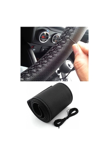 Hyundai Santa Fe 2002-2009 Dikme Direksiyon Kılıfı 2667