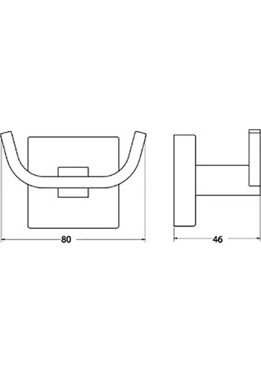 Lara Krom İkili Askılık Diğer