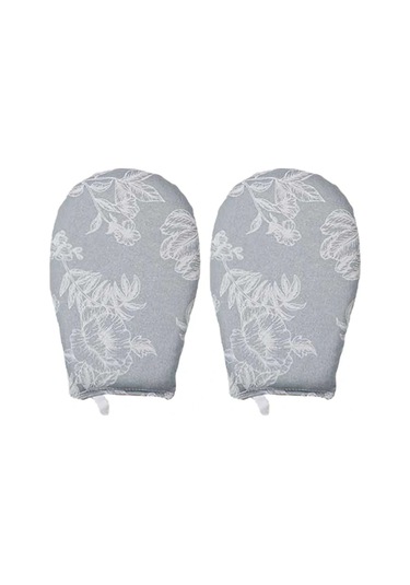 Dianziye Islak Ütü Eldiveni 2 Adet - Isı Ve Buhar Dayanıklı, Nem Engelleme, Parmak Döngülü, Hafif Ve Taşınabilir, Gömlek, Ceket Vb. İçin Uygun Diğer