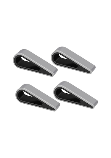 Moveevo 4'lü Kablosuz Notebook Soğutucu Standı - Oyuncu Ve Ofis Bilgisayarları İçin Ergonomik Tablo, Gri Renkli Isı Dağıtıcı Aksesuarı