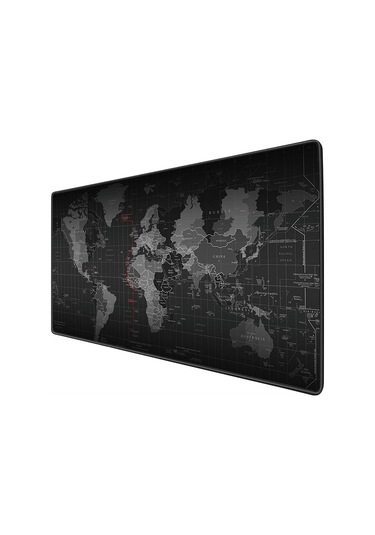 Skycity Oyun Ve Ofis Kullanıma Uygun Sulu Dayanıklı Kaymazsız 80x30cm Kumaş+lastik Büyük Mauseve Tahta Ped