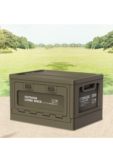 Suntek Katlanabilir Depolama Kutusu 27l Konteyner Kamp Yeşil