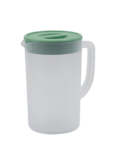 Suntek Magideal Kapaklı Su Sürahisi Buzdolabı Ev Beyaz-yeşil