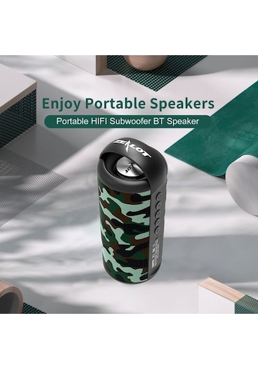 Artfulabode Ipx7 Su Geçirmez Bluetooth Hoparlör 1800mah 1 Ay Çalışma Süresi Bt5.0 Derin Bass Taşınabilir Jzr-gy