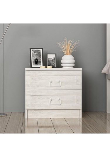 Kale Komodin Eskitme Beyaz