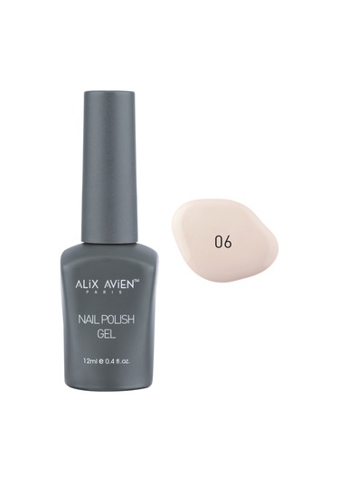 Alix Avien Uv Kalıcı Krem Jel Oje 06 Gel Polish 12 Ml