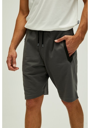Bad Bear Erkek Şort Miles Sweatshort-23328 Antrasit