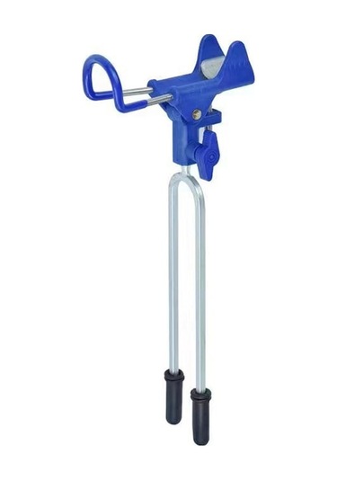 Stainless Steel Universal Fishing Rod Holder With Adjustable Angle - Heavy Duty Ground Insert Stand For Sea/river/lake Fishing Blue