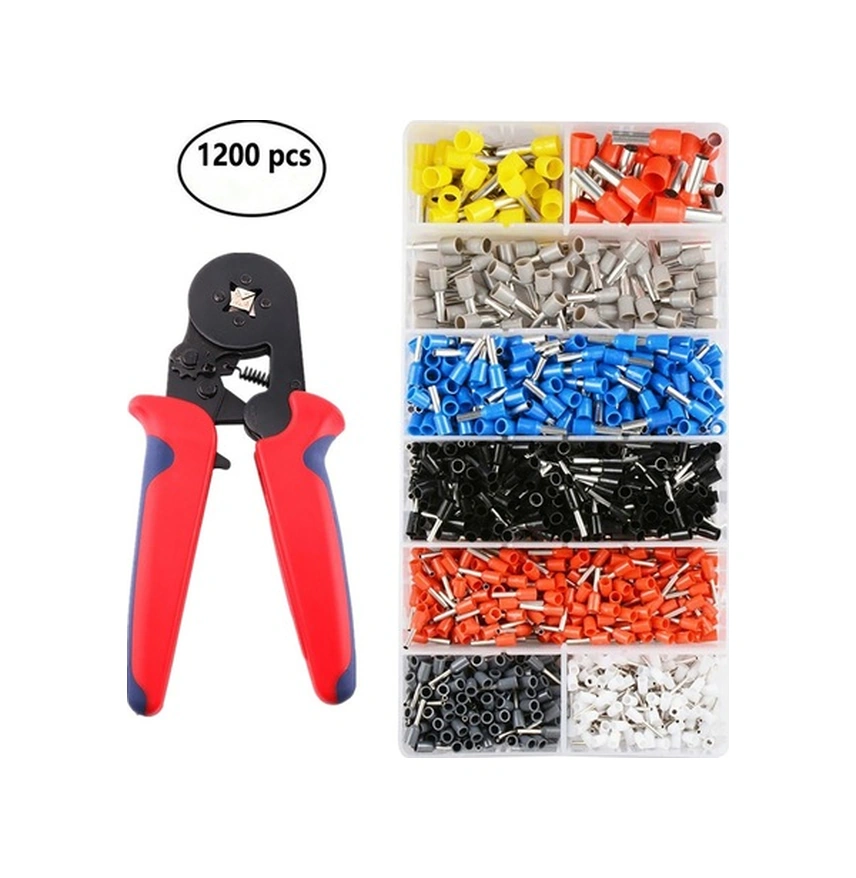 Fortunelane Profesyonel Kablaj Pencesi - 1200 Uç Seti, 0.25-10mm² Çok Fonksiyonlu