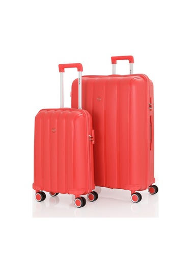 Mçs Polipropilen 2li Valiz Seti Büyük & Kabin V305 S21yy1000077-set 00022 Mercan