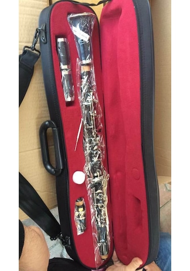 Soultan Xcl340 Deri Uzun Kutulu Nikel Tuşeli Sol Klarnet Seti