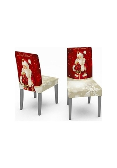 Flybuy Xıxun Tek Streç Şenlikli Sb Sandalye Sandalye Parça Örtüsü Örtüsü Noel Noel Masa Masa Kılıfı Kılıfı Gri Emici Dekorasyon Bosphorusboutique Baskılı Baba 210cm 140 Vh Gri