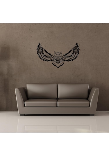 Baykuş Folyo Sticker 130cm Uzunluk Karışık Renkli