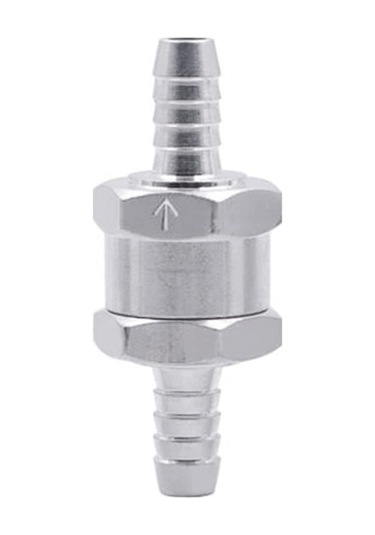 Fastbuy Araba 8mm Alüminyum Çek Valf, Tek Yönlü Geri Dönüşsüz Yakıt Benzinli