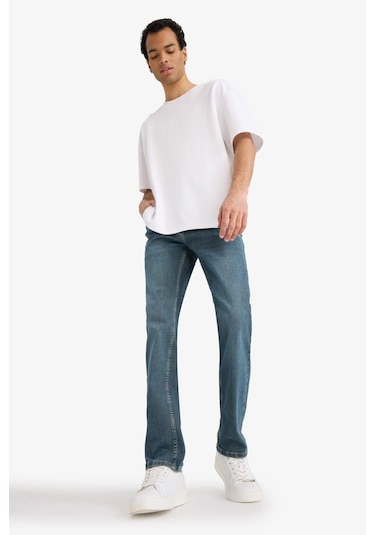 Defacto Sergio Regular Fit Normal Bel Boru Paça Pantolon G4723ax25aunm29 Yeşil-nm29