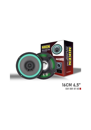 Araç Hoparlörü 16cm 6.5 İnç Tüm Modellere Uyumlu