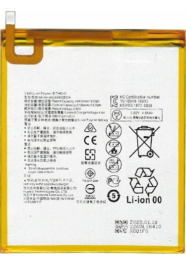 Huawei Matepad T10s Ags3k-w09 Batarya Pil