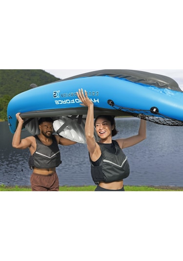 Hydro-force 65131 Cove Champion X2 İki Kişilik Kano Seti 3.31m X 88cm