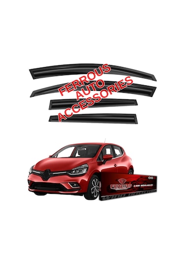Renault Clio 4 Ferrous Cam Rüzgarlığı 4lü 2012 2019
