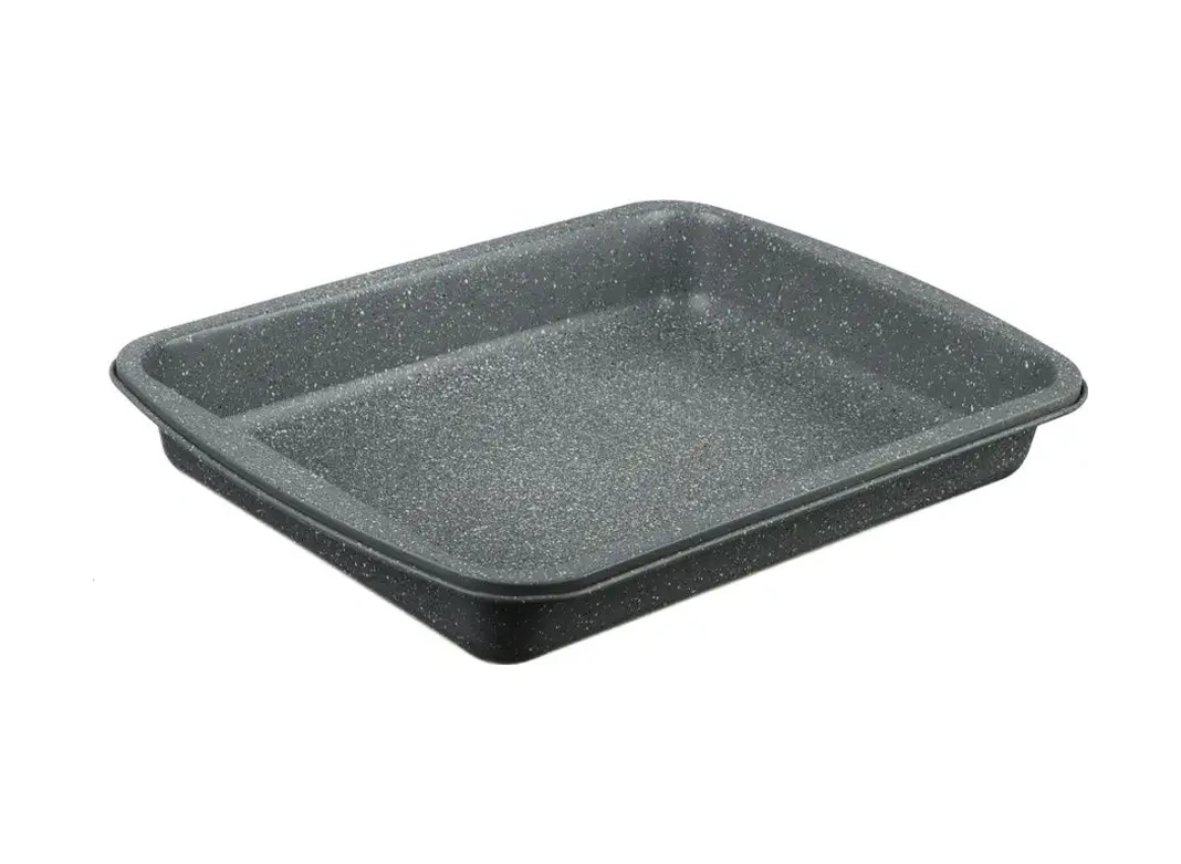 Dobromart Fırın Kabı Yapışmaz Derin Fırın Tepsisi 149576759 Gri