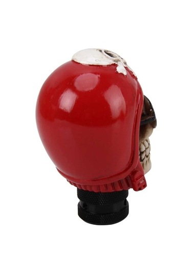 Wondernest Gözlük Kafatası Şekilli Evrensel Araç Vites Kapağı Manuel/otomatik Vites Topuzu Std