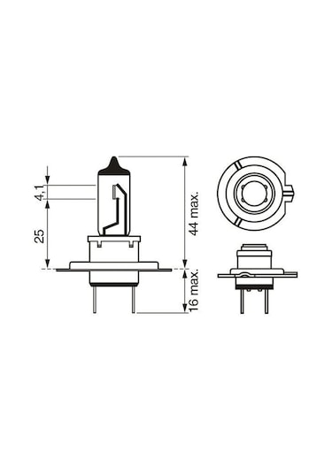 Bulacaksin Bosch  H7 Ampul 12V 55W 2 Adet 1987302804