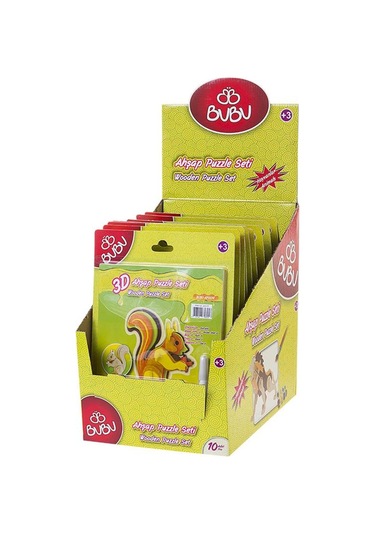 Bu-Bu Ahşap Puzzle Aps001