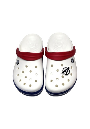 Crocs Terlik Süsü & Renkli Aksesuar Jibbitz Beyaz (498081005) Beyaz