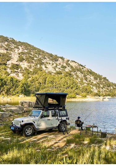 Wild Land Adventure Cruiser Pro Elektrikli Kurulum & Katlama Sistemiyle Sert Kabuklu 2-3 Kişilik Alüminyum Araç Üstü Çadır Siyah - Antrasit Wild Land Adventure Cruiser Pro Elektrikli Kurulum & Katlama Sistemiyle Sert Kabuklu 2-3 Kişilik Alüminyum Araç Üstü Çadır Siyah - Antrasit