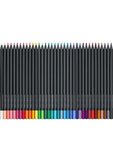 Faber-Castell Renkli kalemler Blackwood, Black Edition, 36'lı kutu