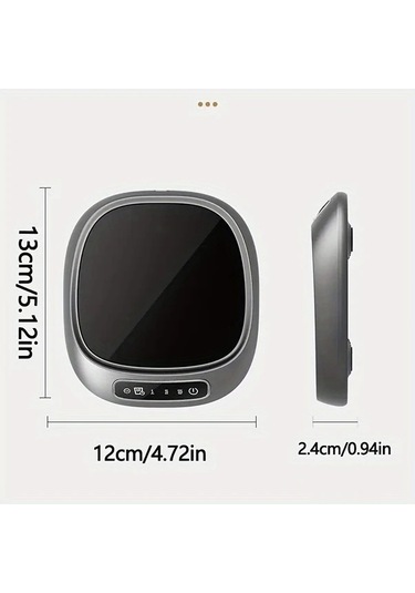 Willowhaven Beyaz Usb Şarjlı Akıllı Sıcaklık Kontrollü 3 Seviye Isıtma Pedi